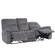 Cooper Shadow Grey Manual Triple Recliner Sofa by Parker House Furniture