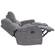 Cooper Shadow Grey Manual Triple Recliner Sofa by Parker House Furniture