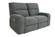 Polaris Bizmark Grey Power Loveseat by Parker House Furniture