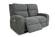 Polaris Bizmark Grey Power Loveseat by Parker House Furniture