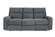 Polaris Bizmark Grey Power Sofa by Parker House Furniture