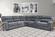 Polaris Bizmark Grey 6pc Sofa Set by Parker House Furniture