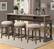 Sundance Sandstone Everywhere Console w/3 Stools by Parker House Furniture