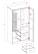 Metro 2-Door Wardrobe w/Mirror by Palace Imports