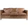 Darlington Sofa Grazed Brown Leather by Moe's Home Collection