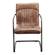 Ansel Arm Chair Grazed Brown Leather (Set of 2) by Moe's Home Collection
