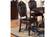 F1395 Cherry Faux Leather Dining Chair (Set of 2) by Poundex