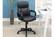 F1682 Black PU Leather Office Chair by Poundex