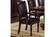 F1730 Cherry Faux Leather Arm Chair (Set of 2) by Poundex