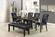 F2460 Faux Marble Top Dining Table w/Storage by Poundex