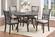 F2564 Grey Rubberwood Dining Table by Poundex