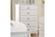 F4352 White Birch Veneer Chest by Poundex