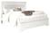 Pompei Metallic White Bedroom Set by Global Furniture