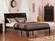 Portland Espresso Platform Bed by Atlantic Furniture