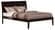 Portland Espresso Platform Bed by Atlantic Furniture