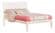 Portland White Platform Bed by Atlantic Furniture