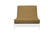 Premium Solid Khaki Futon Cover by Prestige