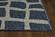 Provo Blue/Grey Bedrock Area Rug by KAS Rugs