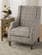 Quinn Dove Grey Accent Chair at Futonland