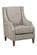 Quinn Dove Grey Accent Chair by Jofran Furniture