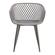 Piazza Outdoor Chair Grey (Set of 2) by Moe's Home Collection