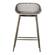 Piazza Outdoor Counter Stool Grey by Moe's Home Collection