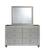 Riley Silver Mirror by Global Furniture