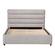 [Floor Sample] Takio Queen Bed Light Grey by Moe's Home Collection