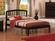 Richmond Espresso Platform Bed by Atlantic Furniture