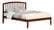 Richmond Antique Walnut Platform Bed by Atlantic Furniture