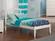 Richmond White Platform Bed by Atlantic Furniture