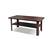 Luxor Dark Brown Coffee Table by Skyler Designs