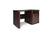 Luxor Dark Brown 1 Door Side Table w/Shelf by Skyler Designs