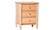 Shaker 3 Drawer Nightstand Natural by Comfort Pure