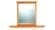 Shaker Vertical Mirror Natural by Comfort Pure