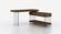 Elm Modern Desk Walnut by J&M Furniture
