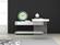Cloud High Gloss White Desk by J&M Furniture