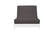 Samantha Slate Chenille Texture Futon Cover by Prestige