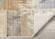 Serene Beige Orange Blue Cream Patchwork Quilt Design Rug by Kalora