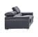 [NYC Deal] Soho Premium Italian Leather Loveseat Gray by J&M Furniture