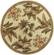 Sparta Ivory Tropical Oasis Area Rug by KAS Rugs