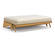Futon Frame - Full Size - Dillon Natural Wall Hugger by Strata Furniture