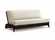 Futon Frame - Full Size - Dillon Black Walnut Wall Hugger by Strata Furniture