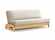 Futon Frame - Full Size - Dillon Natural Wall Hugger by Strata Furniture