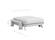 Futon Frame - Twin Chair Size - Rockwell Black Walnut Wall Hugger by Strata Furniture