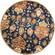 Syriana Navy Tapestry Area Rug by KAS Rugs
