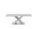 T1274C Glass & Marble Coffee Table by Global Furniture