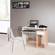 Harvard Natural Oak & White Desk by Temahome