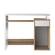 Harvard Natural Oak & White Desk by Temahome