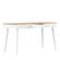 Horizon Desk Natural Oak/White by Temahome